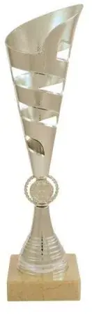 Oblíbený Šipkařský pohár ProZona stříbrný, vysoký 38,5 cm