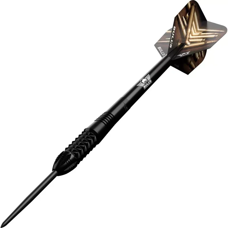 Šipky steel Bull‘s Caliber Black 24g, 90% wolfram Super Cena