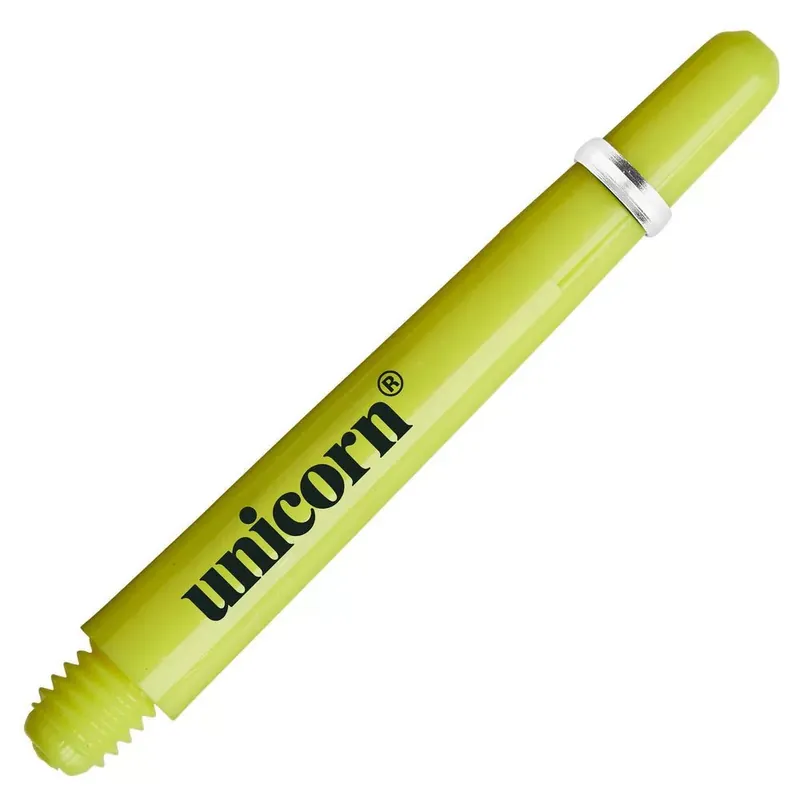 Must-Have Násadky na šipky Unicorn Gripper4, 41 mm, dlouhé, neon žluté