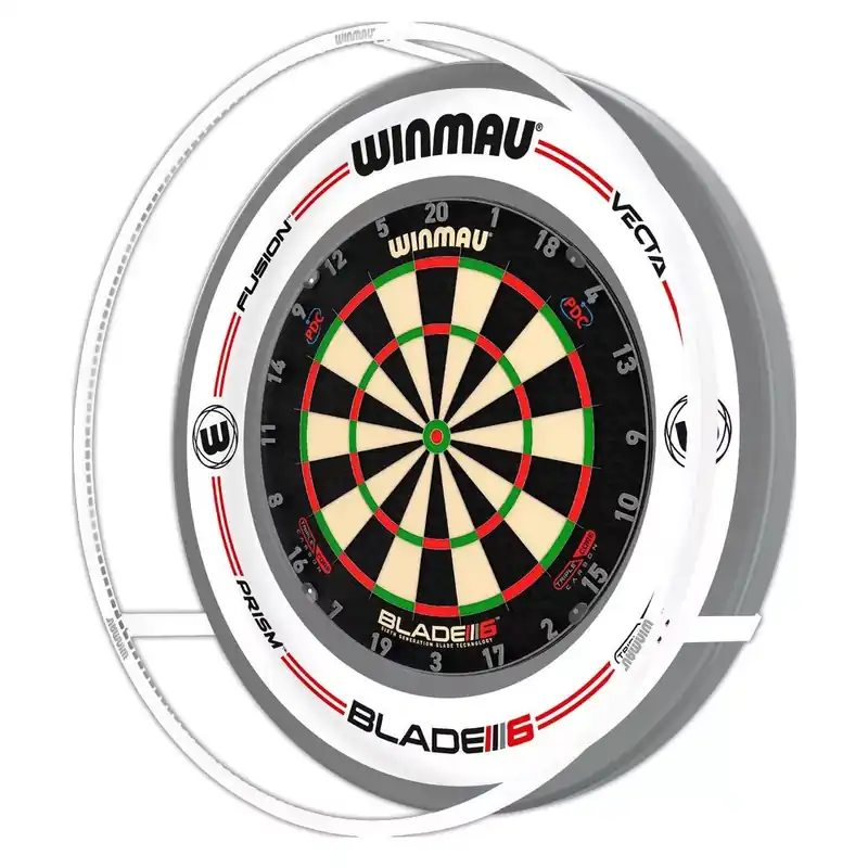 Poslední Šance Osvětlení sisalového terče Winmau Plasma Ice 360, bílé