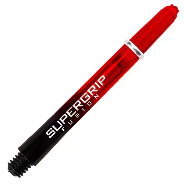Násadky na šipky Harrows Supergrip Fusion černo-červené, dlouhé Oblíbený