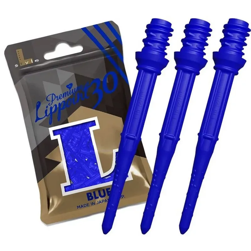 Časově Omezené Hroty na soft šipky L-Style Premium LipPoint modré, 2BA/30ks