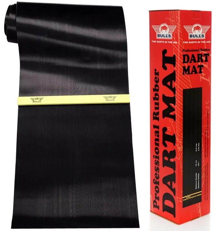 Jen Po Omezenou Doba Pryžový koberec před terč Bulls Rubber Oche 300×60cm černý