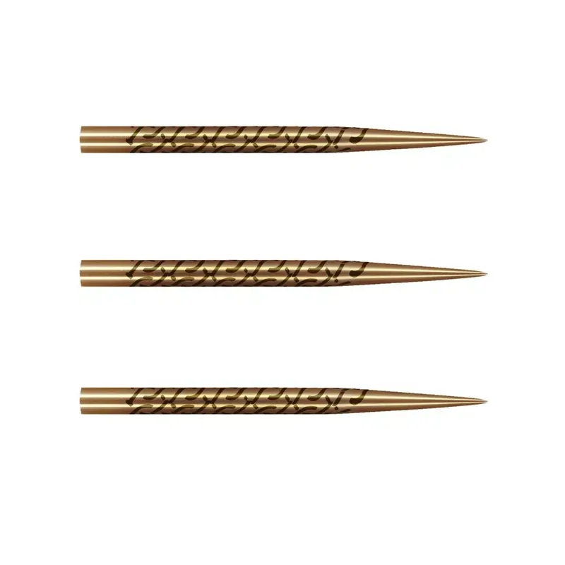 Náhradní hroty na steel šipky Shot Warrior Kapeny 38mm, zlaté - 3ks Novinka