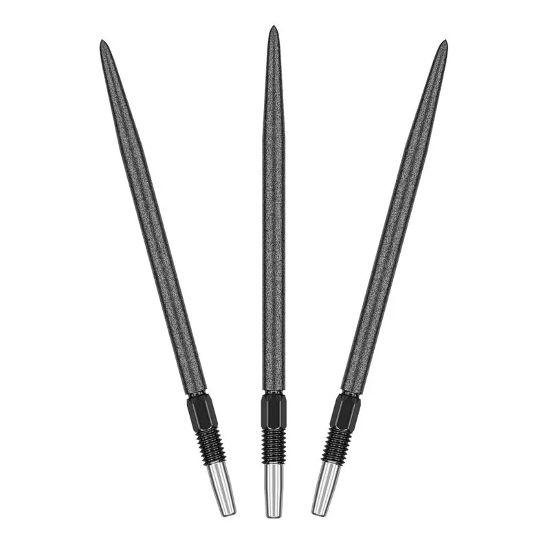 Náhradní hroty na steel šipky Target Swiss SLK černé, 42mm - 3ks Super Cena