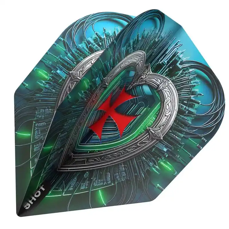 Letky na šipky Shot Future Knights Dreadheart No6 Novinka