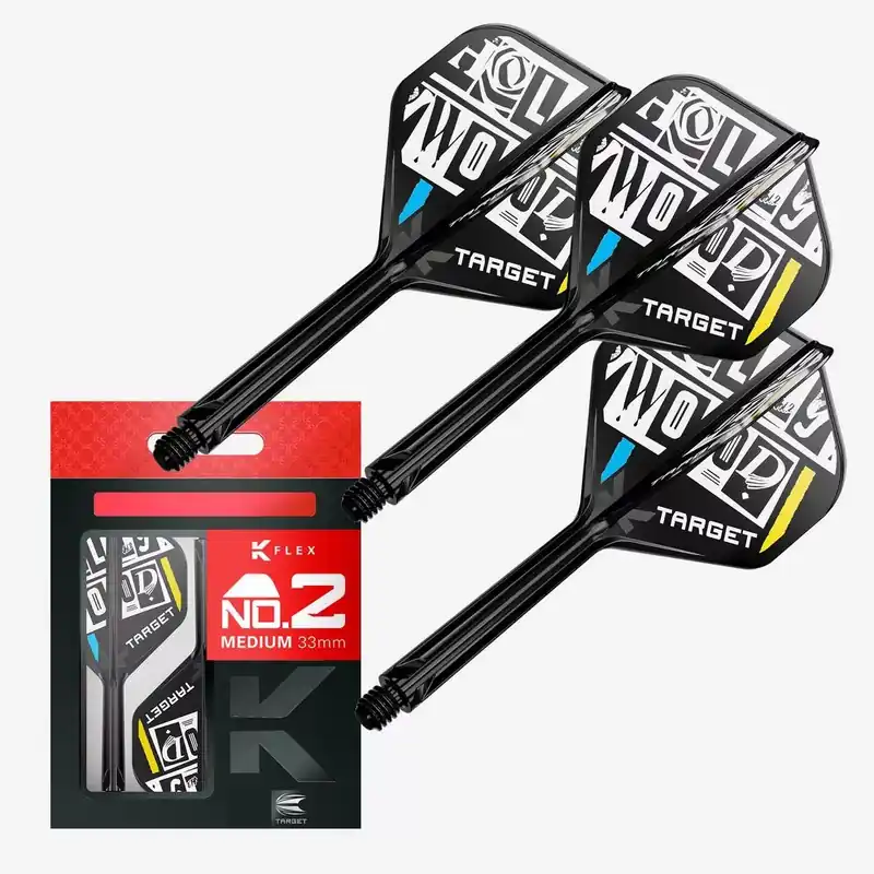 Target K-Flex Chris Dobey No2 letky a dlouhé násadky Víkendová Akce