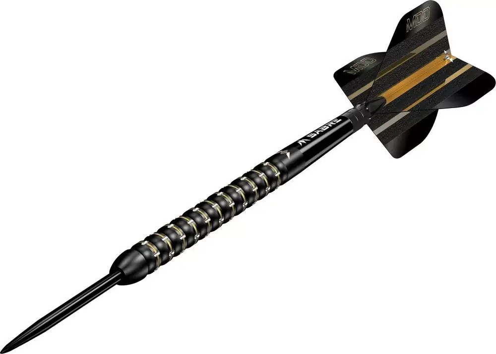 Šipky steel Mission Mike De Decker Black and Gold PVD 24g, 95% wolfram Výhodná Nabídka