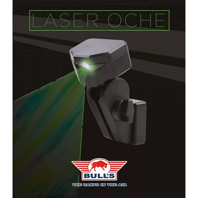 Novinka Laserová odhozová čára Bulls Green Laser Oche