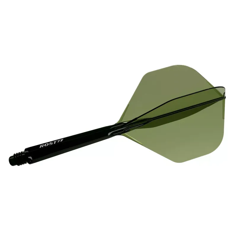 Kup Teď Cuesoul ROST 77 průhledné zelené, No2 letky a dlouhé násadky