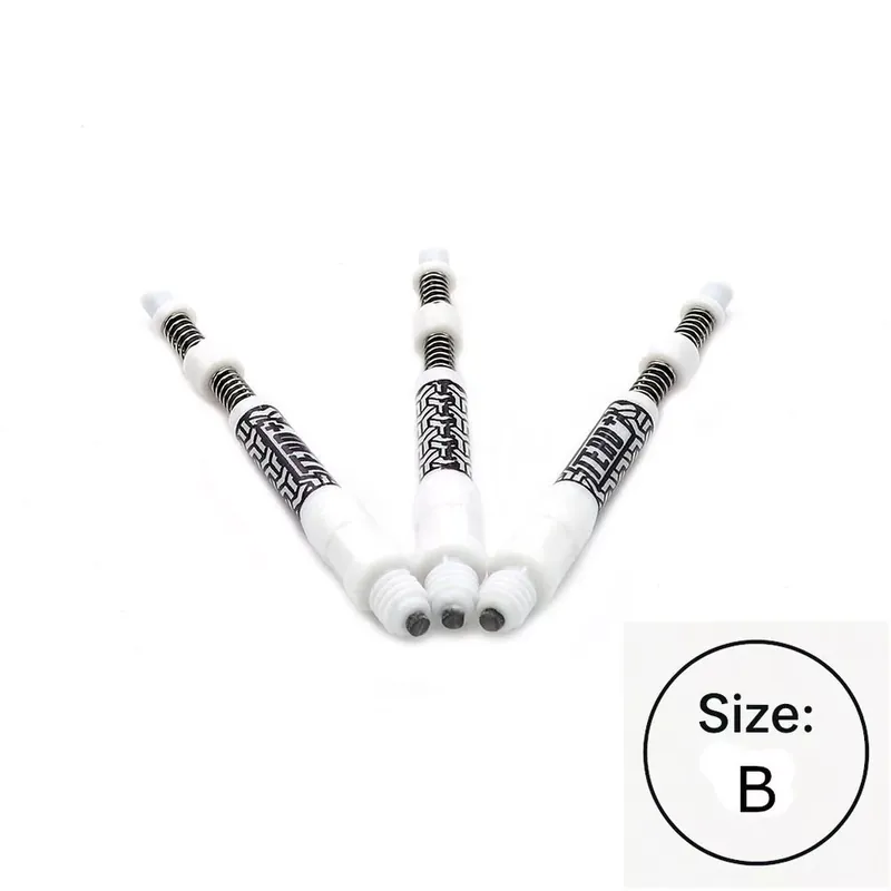 Originální Násadky na šipky Cuesoul TERO+ AK7P bílé, délka 40mm (B)