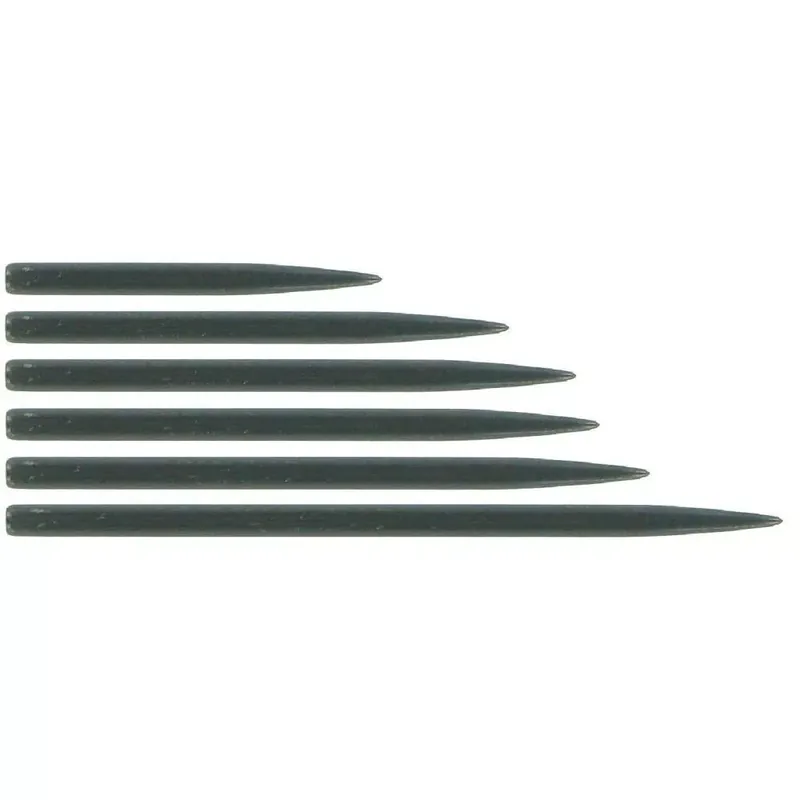 Víkendová Akce Hroty na šipky Bull‘s steel 25mm, černé - 3ks