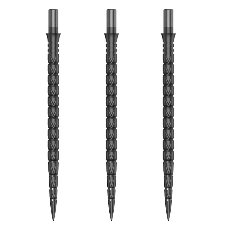 Přímo Od Výrobce Náhradní hroty na steel šipky Cuesoul Touch Point II Cuts Gun Grey, 45mm, 3ks