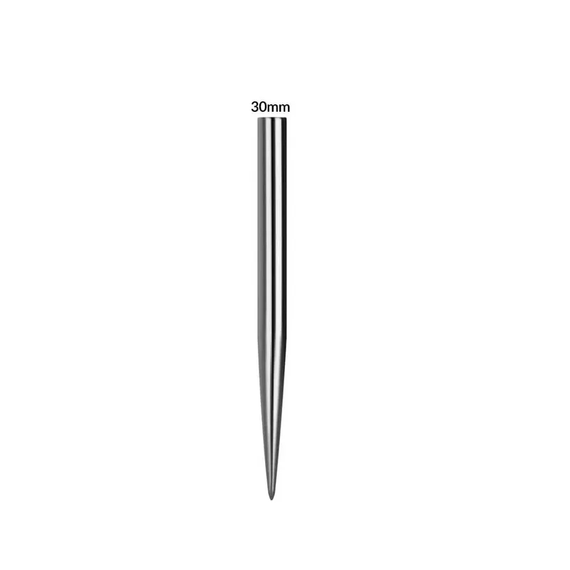 Výhodná Nabídka Hroty na šipky Mission steel Glide plain, kovové 30mm, stříbrné - 3ks
