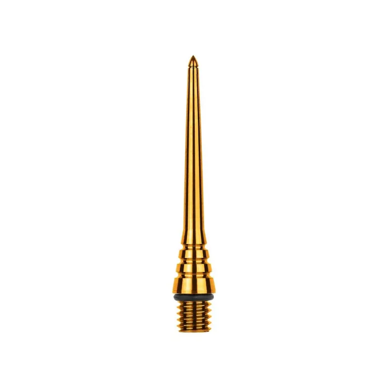 Vysoce Kvalitní Konverzné hroty ONE80 Ti Conversion E zlaté, 2BA závit, 26mm - 3ks