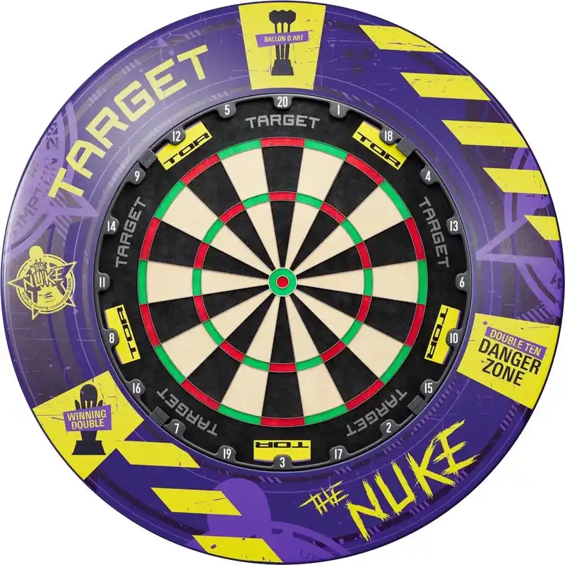 Sisalový terč a okruží Target Luke The Nuke Littler edice World Champion Finální Výprodej