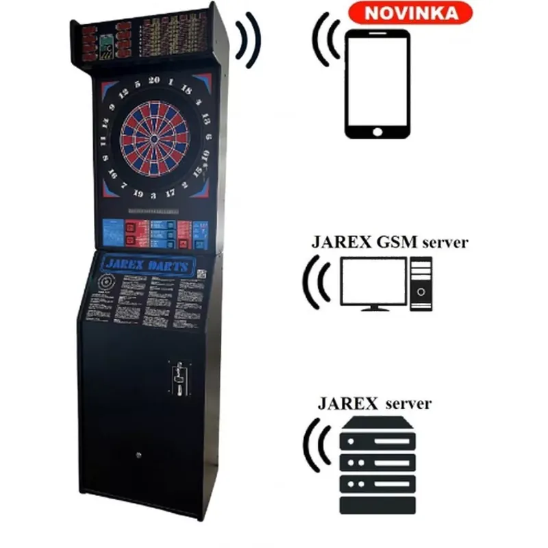 Ihned K Objednání Ligový šipkový automat JAREX DARTS s mincovníkem a GSM komunikátorem
