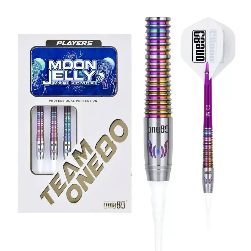 Šipky soft One80 Mari Komori Chameleon 18,5g, 90% wolfram Cenově Výhodný