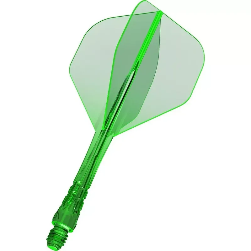 Ověřený Mission Force 90 Vortex průhledné zelené integrované No2 letky a střední násadky