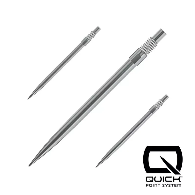 Náhradní hroty Harrows Quick Point stříbrné, 35mm - 3ks Akční Nabídka