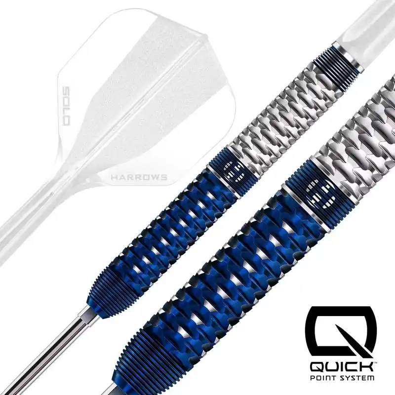 Víkendová Akce Šipky steel Harrows Geo Parallel 23g Quick Point 90% wolfram