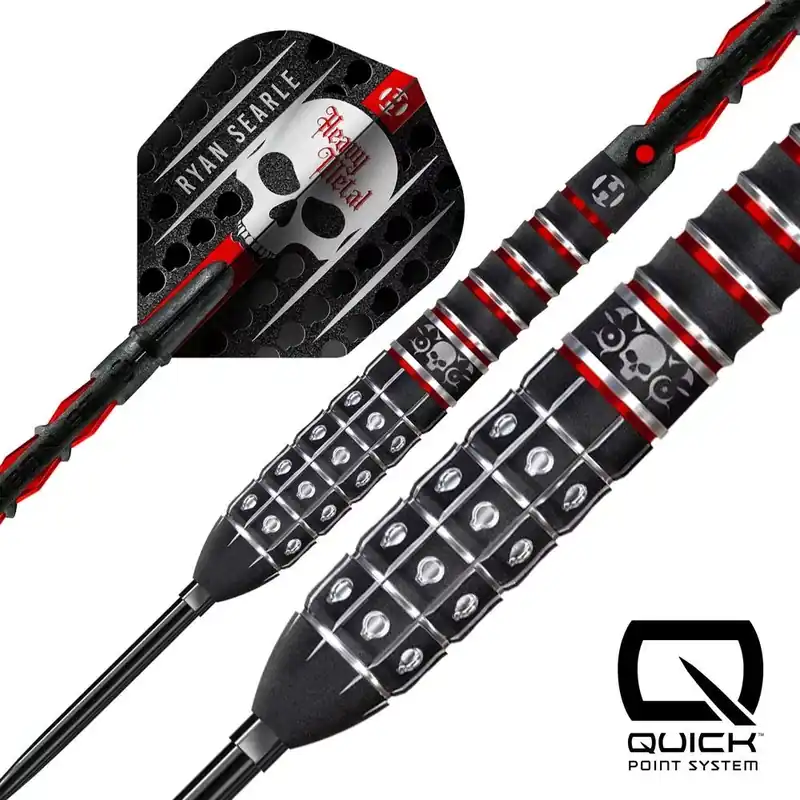 Rychlé Dodání Šipky steel Harrows Ryan Searle Series 3 24g Quick Point 90% wolfram