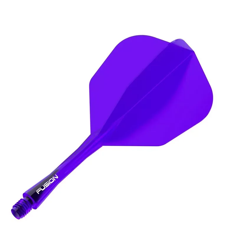 Bezpečná Platba Winmau Fusion fialové, integrované No6 letky a střední násadky