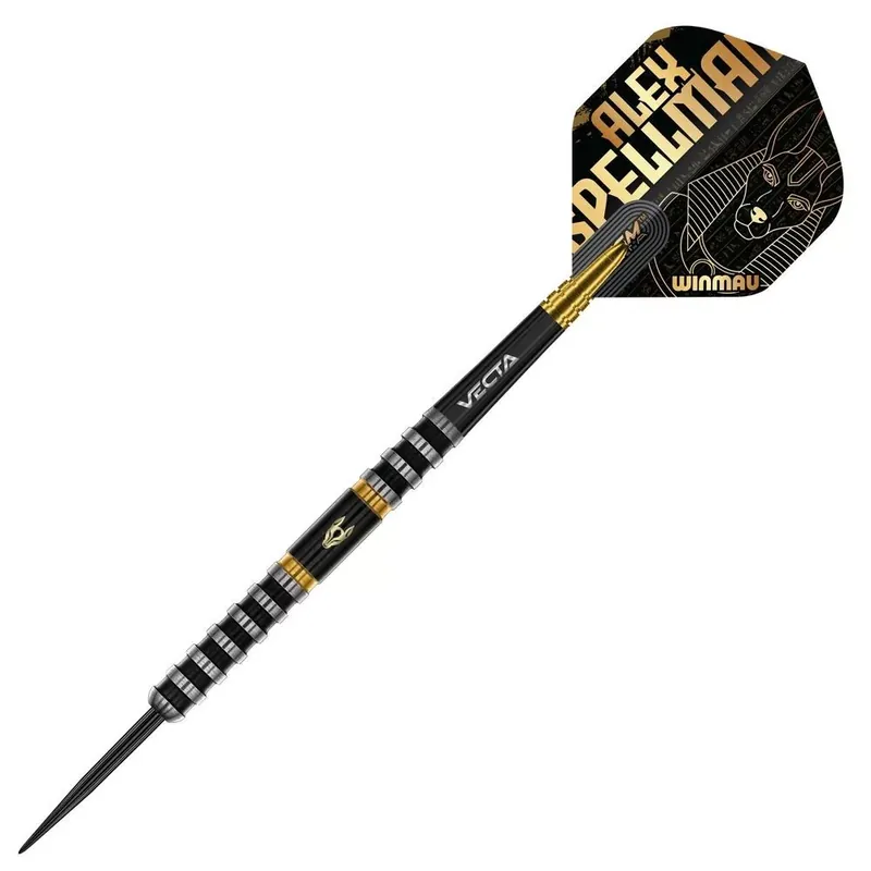 Šipky steel Winmau Alex Spellman, 24g, 90% wolfram Jen Po Omezenou Doba