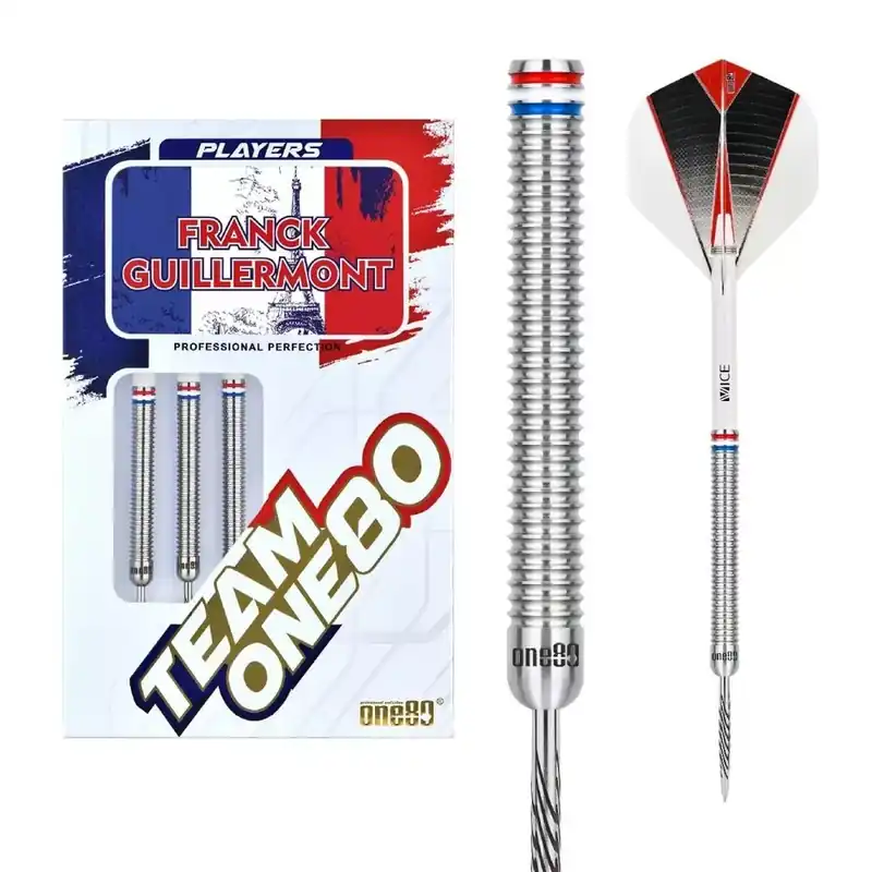 Šipky steel One80 Franck Guillermont Signature Dart II 22g 90% wolfram Nakupujte Hned