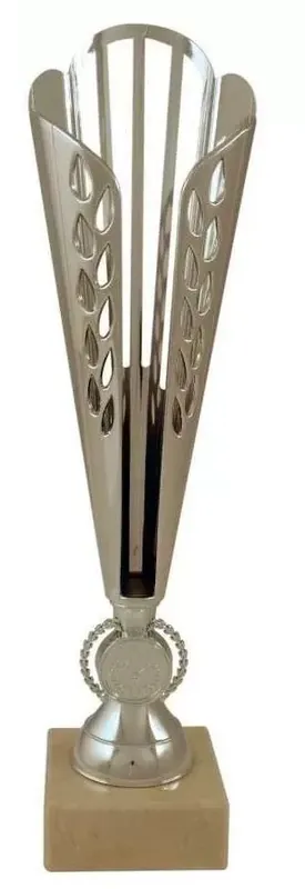 Prozona Trofej Sport stříbrný pohár mramorový podstavec výška 33,5cm Speciální Cena