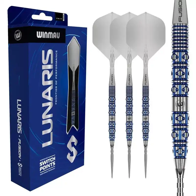 Šipky steel Winmau Lunaris Tapered 24g SP 90% wolfram Objednat Nyní
