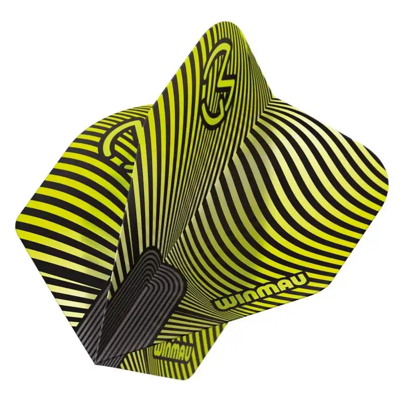 Novinka Letky na šipky Winmau Prism Delta MvG černo-zelené 817