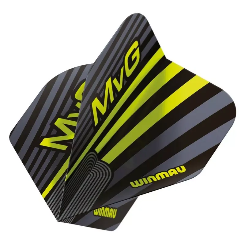 Jen Po Omezenou Doba Letky na šipky Winmau Prism Delta MvG černo-zelené 819
