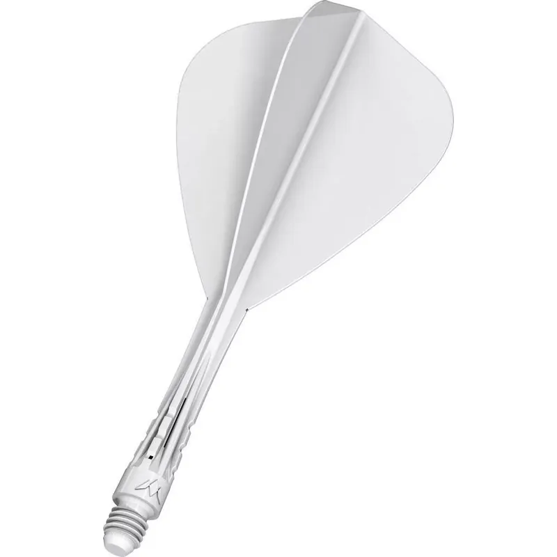 Mission Force 90 Vortex bílé integrované Kite letky a střední násadky na šipky Výprodej