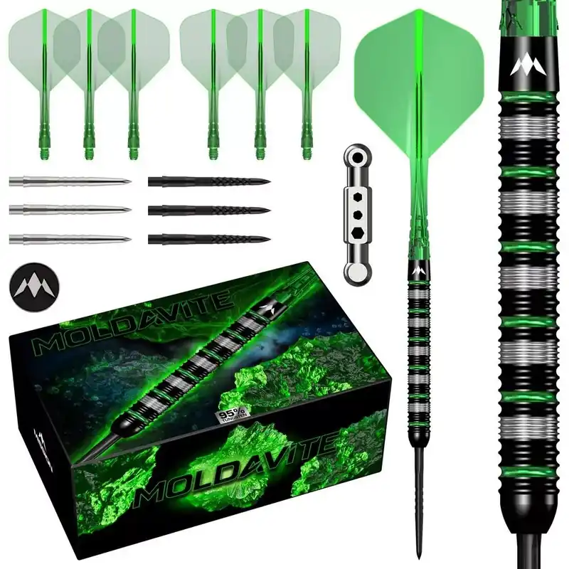 Výprodej Šipky steel Mission Moldavite 23g 95% wolfram