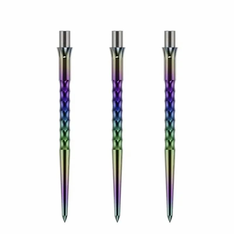 Bezpečná Platba Hroty na steel šipky Mission Caliburn EVO Ripple 38mm duhové 3ks