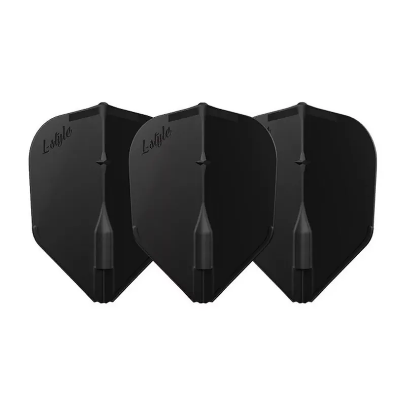 Must-Have Letky na šipky L-Style Champagne integrated, EZ, L3, Shape, černé