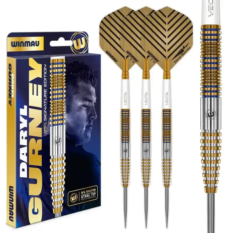 Vrácení Zdarma Šipky steel Winmau Daryl Gurney Signature Edition 23g, 95% wolfram
