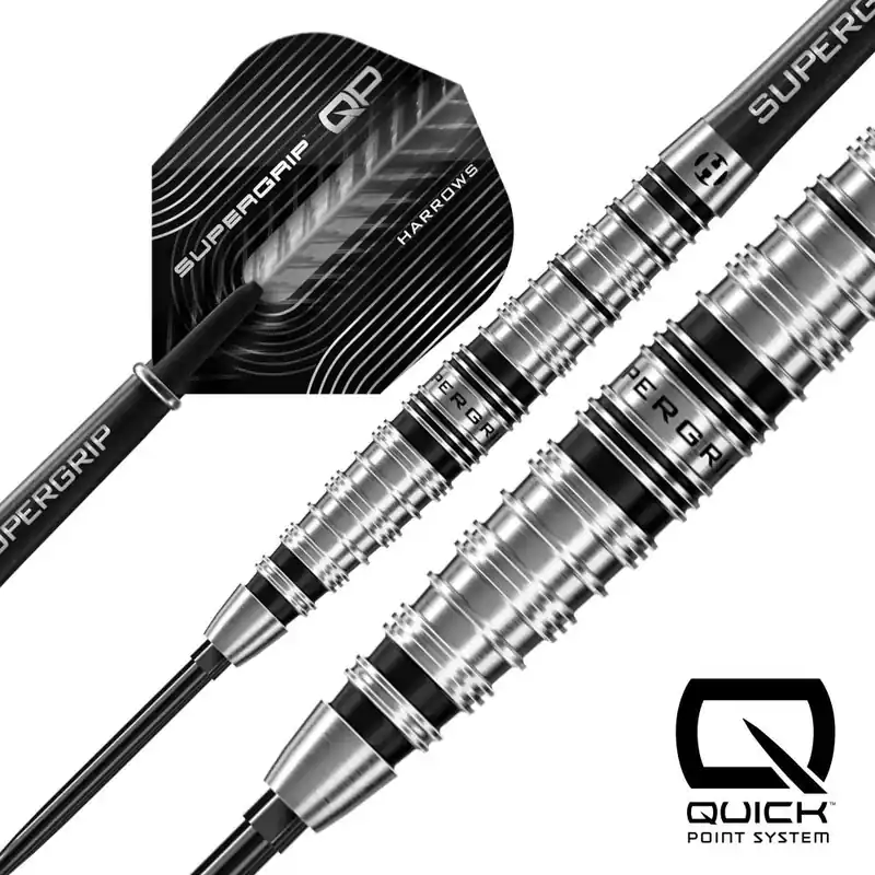 Víkendová Akce Šipky steel Harrows Supergrip Torpedo 22g QP 90% wolfram