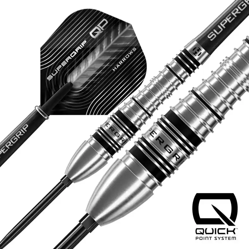Top Prodej Šipky steel Harrows Supergrip Bomb 23g QP 90% wolfram