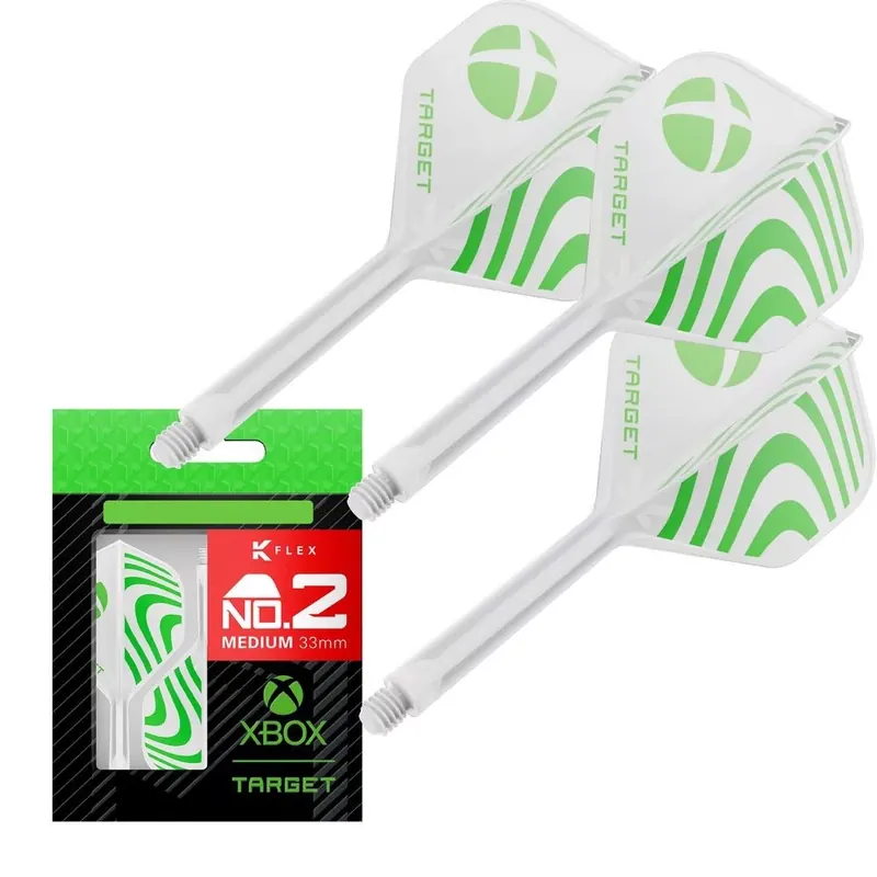 Target XBOX K-Flex integrované letky No2 a dlouhé násadky Dokud Zásoby Vydrží
