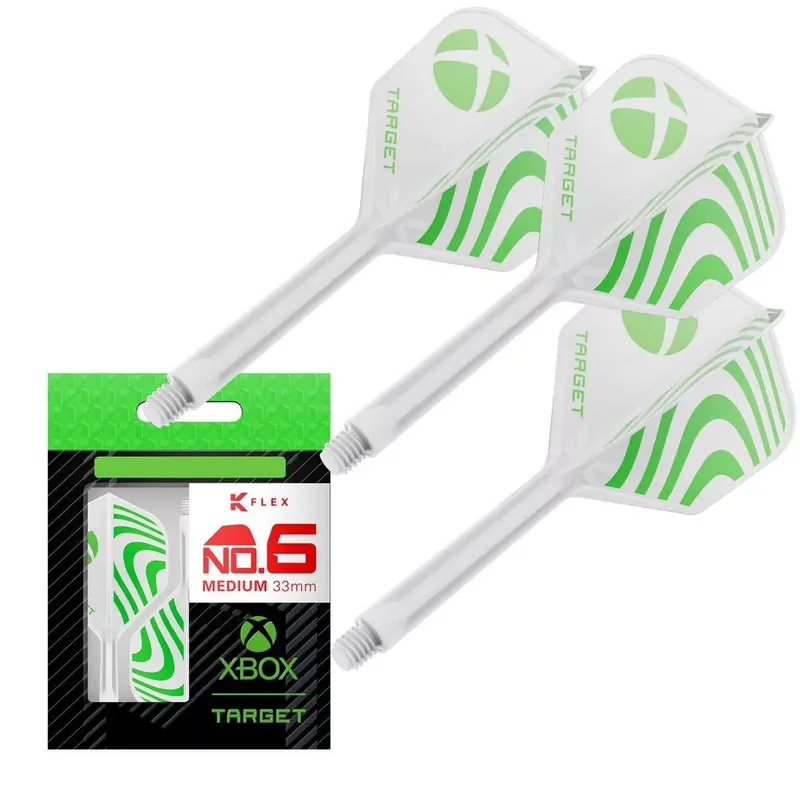 Akční Cena Target XBOX K-Flex integrované letky No6 a dlouhé násadky 33mm
