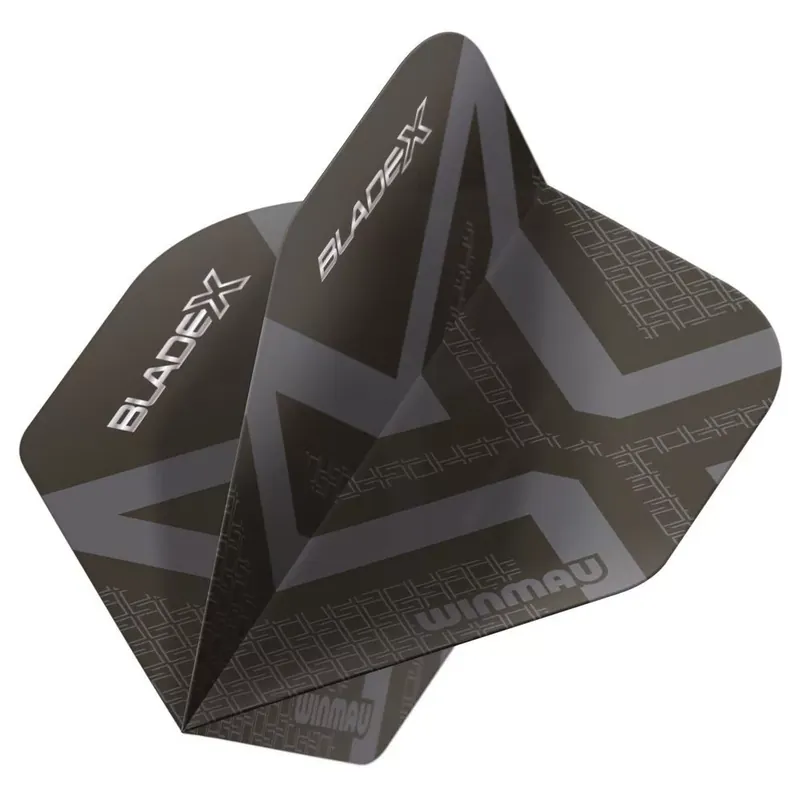 Letky na šipky Winmau Blade X černé Originální