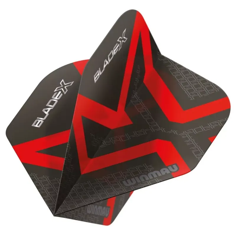 Letky na šipky Winmau Blade X černo-červené Akční Nabídka
