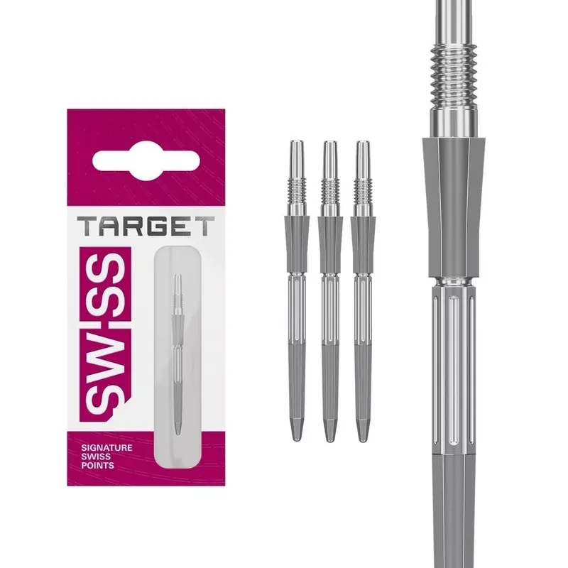 Hroty na šipky TARGET Swiss Point Elysian Archetype 43 stříbrné 30mm Bezpečná Platba