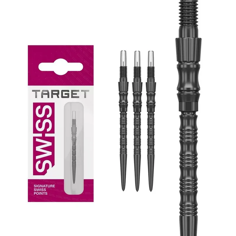 Hroty na šipky TARGET Swiss Point TRB černé 35mm Nízká Cena