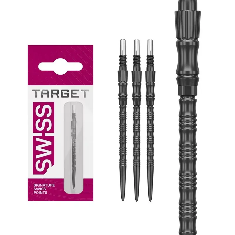 Hit Sezóny Hroty na šipky TARGET Swiss Point TRB černé 42mm