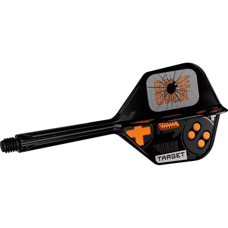 Target K-Flex Game Over integrované No6 letky a dlouhé násadky na šipky Aktuální