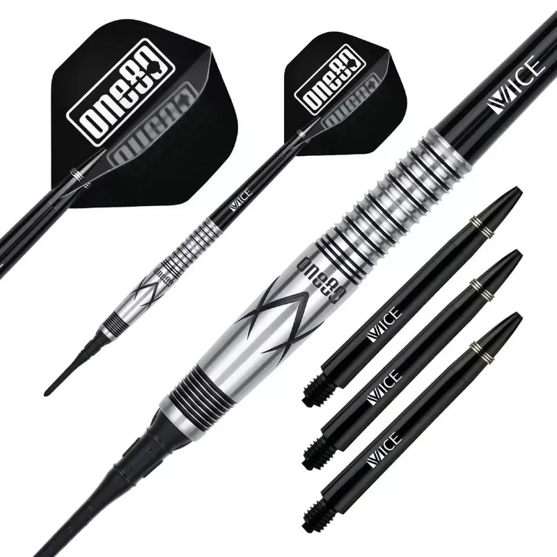 Přímo Od Výrobce Šipky soft ONE80 Kaori Miura Black 20g 90% wolfram