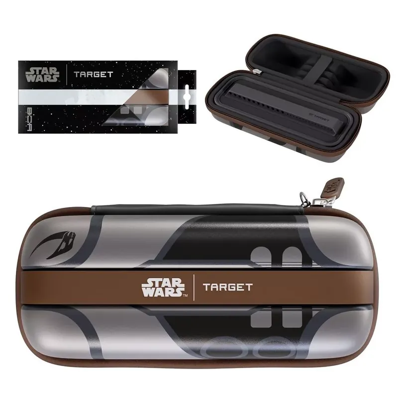 Objednat Nyní Pouzdro na šipky STAR WARS TARGET BOA MANDALORIAN pro dvě sady šipek